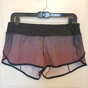 Lululemon Speed Shorts H2O, size 6